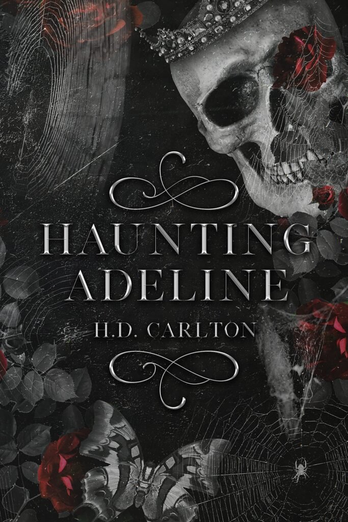 Hunting Adeline book cover by H D Carlton dark romance novel
