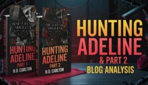 Hunting Adeline book one and two review dark romance series by H D Carlton