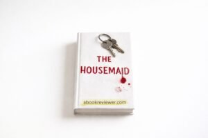 Stack of psychological thriller books similar to The Housemaid by Freida McFadden
