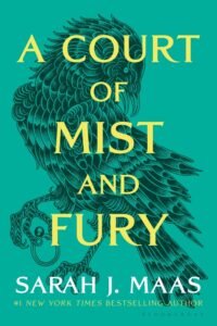 Cover of A Court of Mist and Fury by Sarah J. Maas, showing fantasy elements, romance, and adventure for readers and fans