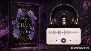 Dawn of Chaos and Fury book cover with epic fantasy battle scene