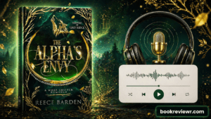 The Alpha's Envy werewolf romance book cover featuring alpha pair and dark forest theme