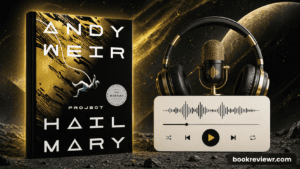 Astronaut in space representing Project Hail Mary review by Andy Weir