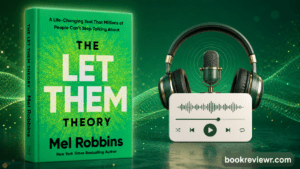 The Let Them Theory book cover by Mel Robbins with a calm minimalist background