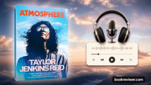 Cover image of Atmosphere by Taylor Jenkins Reid with a clean background representing the novel’s themes