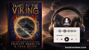 Tamed by the Viking book cover by Felicity Brandon showing a Viking romance theme